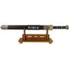 Songying Sword Stand Katana Stand Wood Sword Katana Wall Mount Holder, Ancient Chinese Rhyme Style Display Hanger Samurai Sword Katana Stand Weapon Holder,Black (1-Layer) view 4