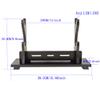 Songying Ancient Chinese Rhyme Style Display Hanger - Wooden Samurai Sword Katana Stand, Black (2-Layer) view 2
