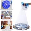 Lawaia Throw Net Saltwater Fishing Cast Net Casting Nets Throw Hand Fishing Net Monofilament Size 9FT Radius view 2