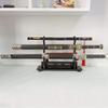 Songying Ancient Chinese Rhyme Style Display Hanger Samurai Sword Katana Stand Wood Weapon Holder, Black (3-Layer) view 3
