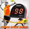 TGU Tennis Radar Guns Speed Sensors (Hands-Free) - Measure Serve, Racquet & Ball Speed, High Tech Gadget & Gear for Tennis Players, Black (NIS022132026) view 1