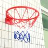 Basketball Rim Indoor and Outdoor Wall-Mounted Basketball Hoop, 39cm Steel Suspension Board Basketball Board (Color : Red) view 2
