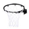 Basketball Rim Wall-Mounted Basketball Hoop, Indoor and Outdoor Steel Hanging Frame Basketball Board, Interesting Shooting Shelf view 1