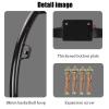 Basketball Rim Wall-Mounted Basketball Hoop, Indoor and Outdoor Steel Hanging Frame Basketball Board, Interesting Shooting Shelf view 4