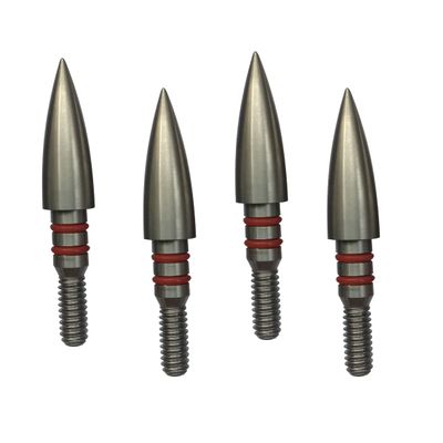 Aklisdlha Field Points arrowheads 100/125/150/200/300 Grains Archery Field Points,Stainless Steel Screw in Archery Field Tips and Broadheads (1 Dozen 12 PCS)(19/64-100 Grains)