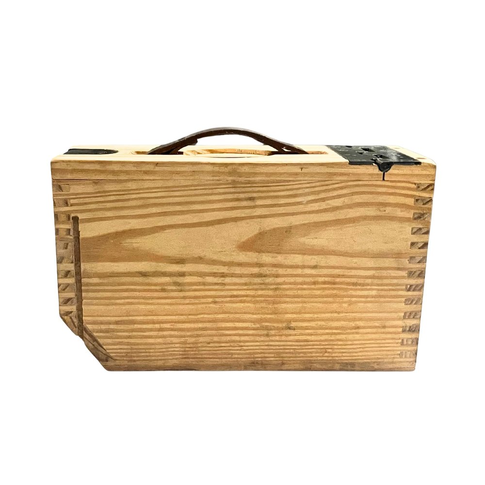 warreplica Original U.S. WWI WWII Browning M1917 MG Wood Ammunition Box - Reproduction