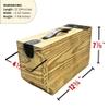 warreplica Original U.S. WWI WWII Browning M1917 MG Wood Ammunition Box - Reproduction view 2