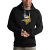 Antigua Men's Black Minnesota Vikings Victory Pullover Hoodie view 1