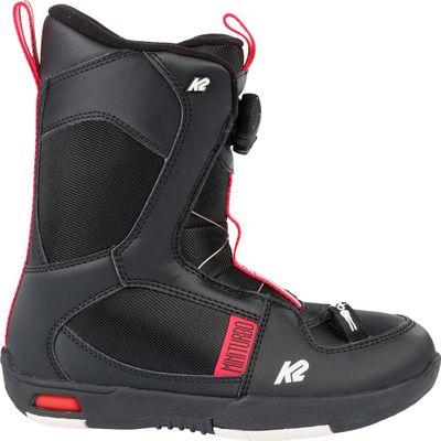 K2 Mini Turbo Kids Snowboard Boots Black 12K