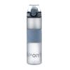 HNGM Water Bottle Sport Water Cup Bottle Outdoor Travel Portable Leak Proof Drinkware Matte Plastic Fitness Kitchen Bottle No BPA water bottle (Capacity : 500ml, Color : GRAY) view 1
