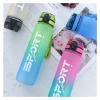 HNGM Water Bottle 1L Sport Bottle Water Cup Bottle Outdoor Travel Portable Leak Proof Drink Glass Home Plastic Fitness Glass No BPA water bottle (Capacity : 1000ml, Color : GRAY) view 4