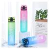 HNGM Water Bottle 1L Sport Bottle Water Cup Bottle Outdoor Travel Portable Leak Proof Drink Glass Home Plastic Fitness Glass No BPA water bottle (Capacity : 1000ml, Color : Gray) view 2