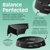 Retrospec Luna Exercise Ball with Pump - Anti-Burst Fitness Equipment for Yoga, Core Training & Stability - Home Gym Swiss Ball for Office & Pregnancy view 4