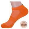 10-Pairs Women's Orange Low Cut Socks, Cotton & Pearl-Fiber Ankle Socks, Breathable, Moisture-Wicking, Soft, Decrease Odor Sock view 2