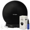 Retrospec Luna Exercise Ball, Base & Pump / Ball & Pump with Anti-Burst Material - Fitness Gym Swiss Ball - Perfect for Balance, Stability, Yoga, Pilates, Pregnancy & Birthing view 1