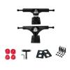 FEBRONG Skateboard Accessories Land Surfboard Bracket Big Fishboard Bridge Steering Axle Long Board Surfboard-Black with Tool view 1