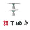 FEBRONG Skateboard Accessories Land Surfboard Bracket Big Fishboard Bridge Steering Axle Long Board Surfboard-Black with Tool view 2