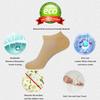 10-Pairs Women's Yellow Low Cut Socks, Cotton & Pearl-Fiber, Breathable, Moisture-Wicking, Soft, Decrease Odor Ankle Socks view 3