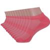 10-Pairs Women's Pink Low Cut Socks, Cotton & Pearl-Fiber Ankle Socks, Breathable, Moisture-Wicking, Soft, Decrease Odor Sock view 1