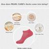 10-Pairs Women's Pink Low Cut Socks, Cotton & Pearl-Fiber Ankle Socks, Breathable, Moisture-Wicking, Soft, Decrease Odor Sock view 3