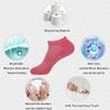 10-Pairs Women's Pink Low Cut Socks, Cotton & Pearl-Fiber Ankle Socks, Breathable, Moisture-Wicking, Soft, Decrease Odor Sock view 4