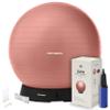 Retrospec Luna Exercise Ball with Pump - Anti-Burst Fitness Equipment for Yoga, Core Training & Stability - Home Gym Swiss Ball for Office & Pregnancy view 1
