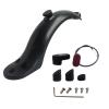 FEBRONG Skateboard Accessories Scooter Rear Mudguard Bracket Electric Scooter Mud Fender Guard-Black view 1