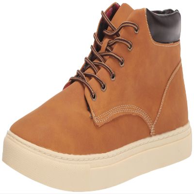 Deer Stags Men's Warren Classic Comfort Memory Hybrid Foam Dress Sneaker Boot Dark Wheat