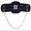 Ader Nylon Padded Fitness Dip Belt w/Chain + 20lb Regular Weight Plates view 2
