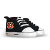 Baby Fanatic - NFL Baby Pre-Walkers Shoes Officially Licensed Cincinnati Bengals Football High Top Sneakers Soft Anti-Slip Soles Boys and Girls 0-6 Months view 1