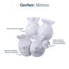 Gerber Baby Girls 8-pack And No Scratch Mittens, Navy, 0-3 Months 8-pack US view 4