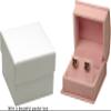 The Jewellery Pak Pink Color Luxury Velvet Stud Earring Gift Box...Comes with an Extra White Packer Box(Jewelry Not Included) view 2