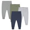 Gerber Baby Boys 4-Pack Sweatpants, Navy/Army Green, 6-9 Months US view 1