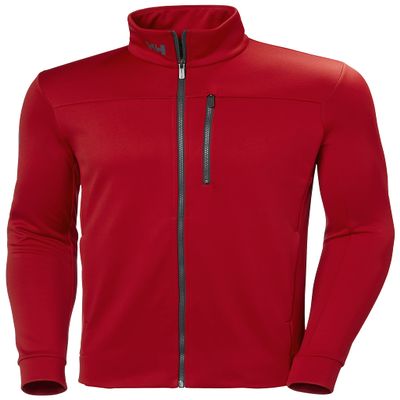 Helly Hansen Men's Crew Fleece Jacket, 162 Red, Small