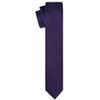 KissTies Boys Tie Royal Purple Satin Solid Necktie Teens Ties + Gift Box view 3