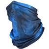 Cool Neck Gaiter Face Mask Bandana for Men Women Balaclava Face Cover Summer Scarf (Blue)
