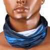 Cool Neck Gaiter Face Mask Bandana for Men Women Balaclava Face Cover Summer Scarf (Blue) view 3