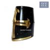 Medieval Knight Black Crusader Armour Helmet Design Brass view 3