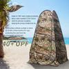 anngrowy Pop Up Privacy Tent for Shower Portable Outdoor Camping Bathroom Toilet Changing Dressing Room Privacy Shelters Room for Hiking and Beach Sun Shelter Picnic Fishing UPF40+ Waterproof view 3