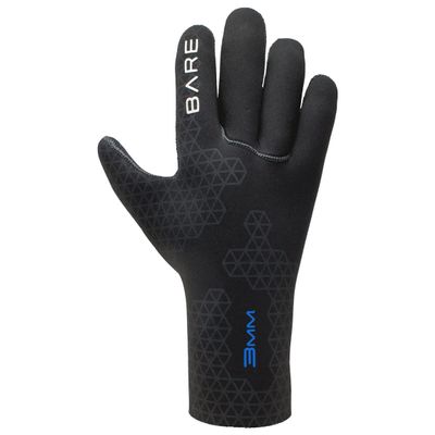 3mm S-Flex Gloves, Black - M