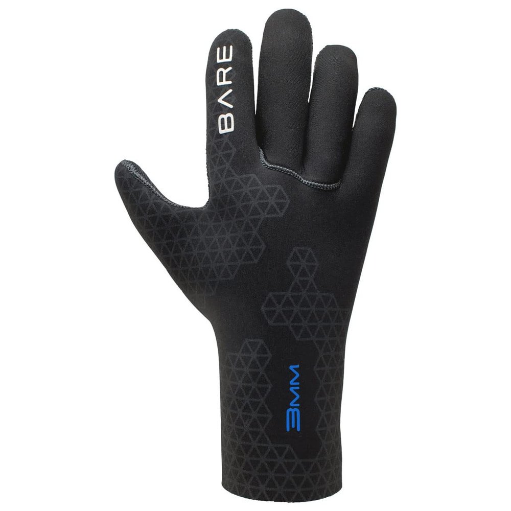 3mm S-Flex Gloves, Black - M