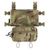 KRYDEX Micro Chest Rig with 5.56/7.62 Magazine Holder,Wing Pouches,Dangler Pouch,Fat Strap Shoulder Harness Set (MC) view 2