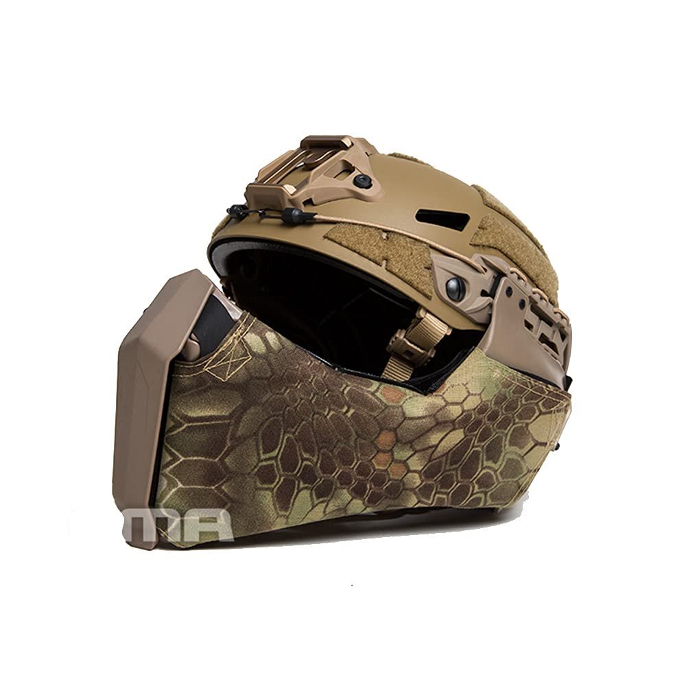 FMA Half Face Mask for Tactical Fast/High Cut Helmet