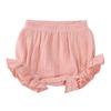 EISHOW Unisex Baby Girls Boys 3 Pack Shorts Cotton Linen Blend Ruffle Bloomer Cute Loose Harem PP Shorts Pants Outfit view 2
