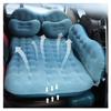 MTFZD PVC Flocking Car Travel Bed Multifunctional SUV Inflatable Air Mattress Outdoor Camping Car Inflatable Bed Accessories Adult Sleeping (Color : Navy) view 1