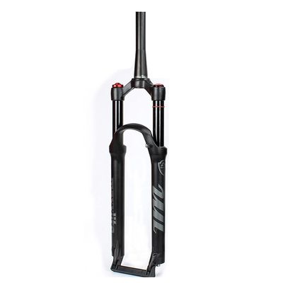 Jejy Mountain Bike 26inch Suspension Forks Rebound Adjust, MTB Bicycle 26/27.5/29 Air Magnesium Alloy Front Fork Travel 120mm (Color : Tapered Manual Lockout, Size : 29)