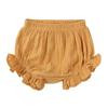 Unisex Baby Girls Boys 3 Pack Shorts Cotton Linen Blend Ruffle Bloomer Cute Loose Harem PP Shorts Pants Outfit view 4