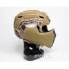 FMA Half Face Mask for Tactical Fast/High Cut Helmet view 3