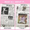 Signature gifts Philadelphia Baseball Personalized History Book - Philly Baseball Fan Gift - A Major League History Told Through Archive Newspaper Coverage (Philadelphia Phillies) view 4