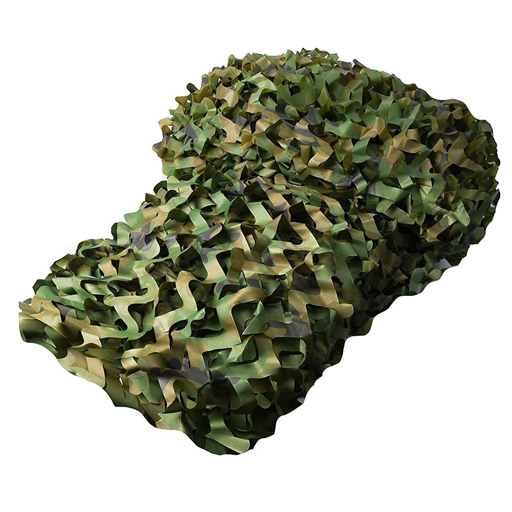 HXSM Camouflage Net for Camping Military Camo Net for Shooting Hunting, Party Decoration Hunting Blinds for Sun Shade Outdoor, Canopy, Car Cover 10x16ft